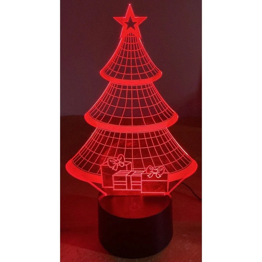 Decomantra USB Christmas Tree Light, 7 Color Mode, Use‎ Batteries Or USB- Tested